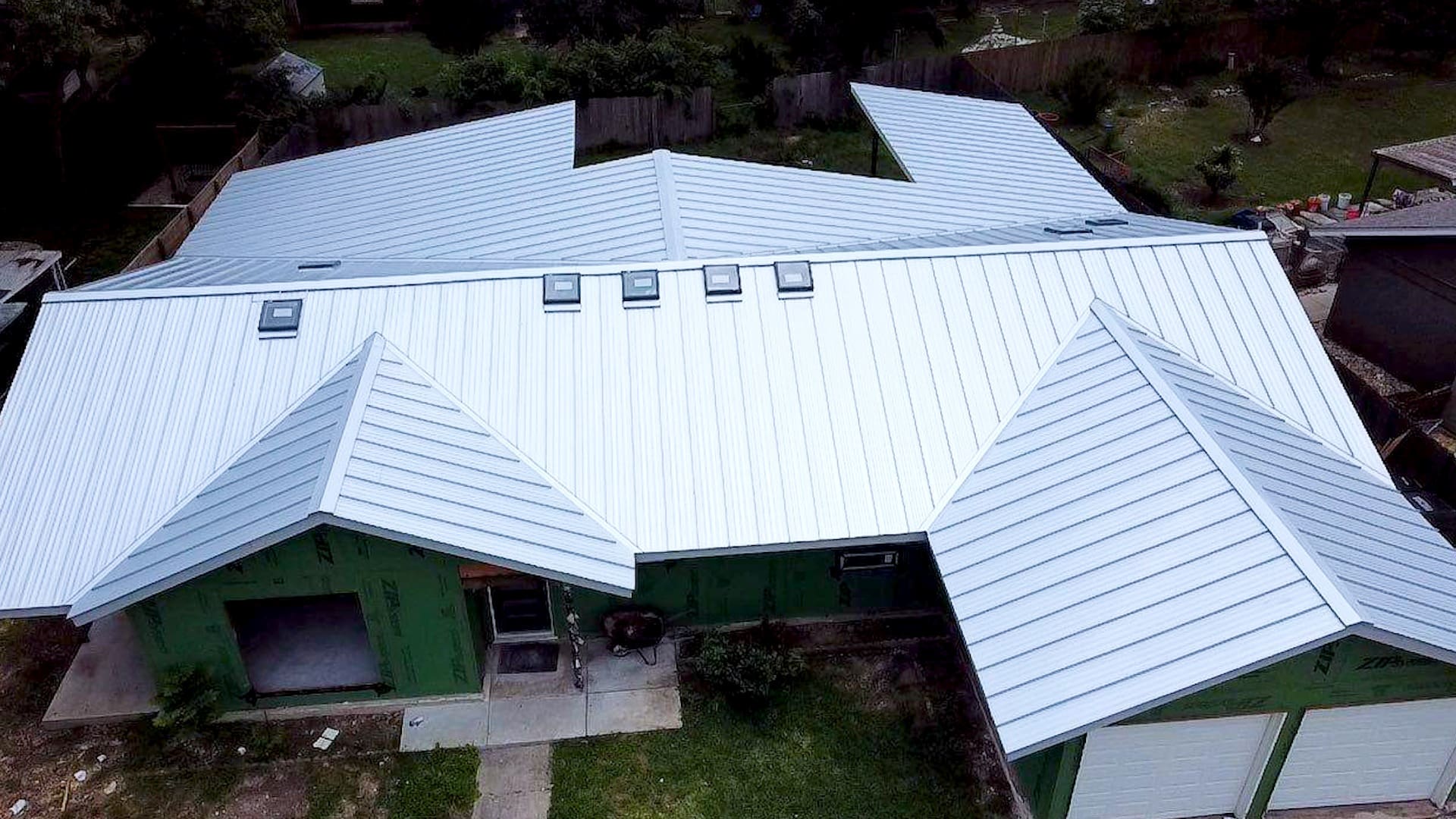 Metal roof installed by KangaRoof.