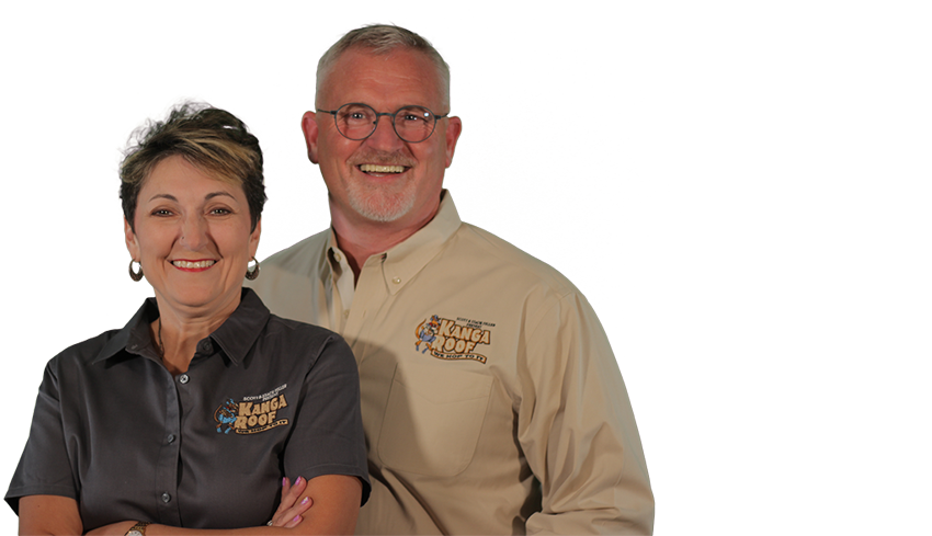 Scott and Stacie are the owners of KangaRoof Austin located in Round Rock, Texas.